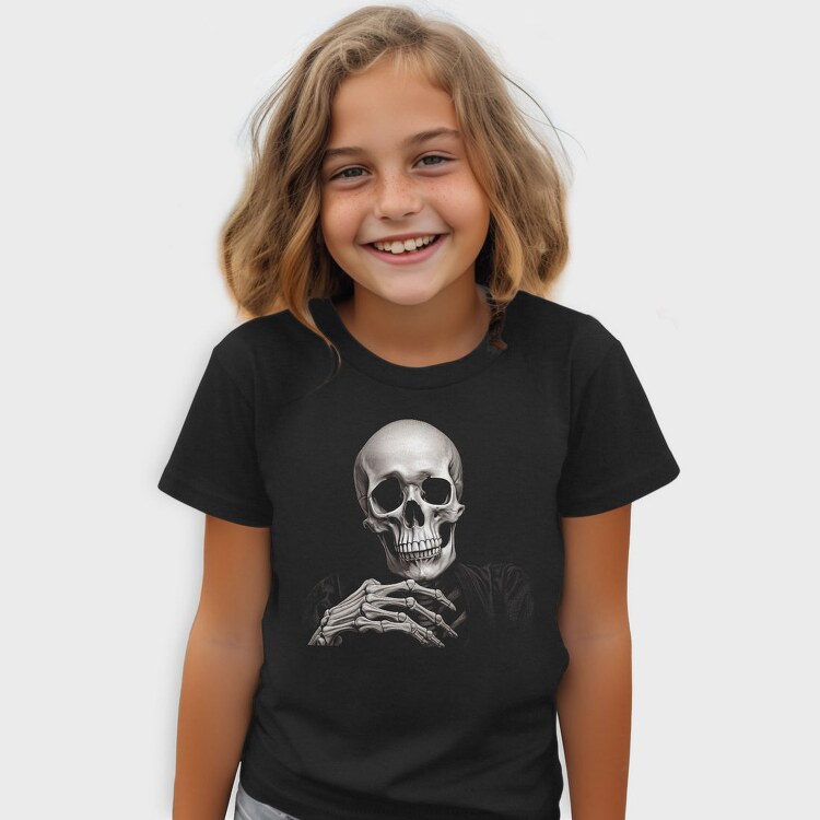 Skeleton Character Thinking, Tricou Copii