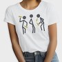 Drunk Stick Figures Request, Tricou Femei
