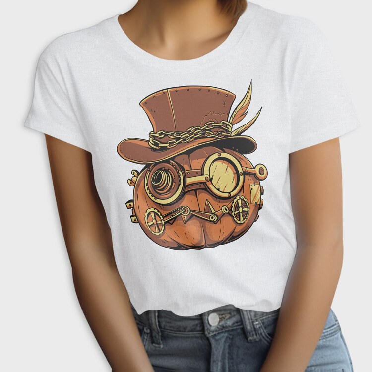 Steampunk Pumpkin, Tricou Femei