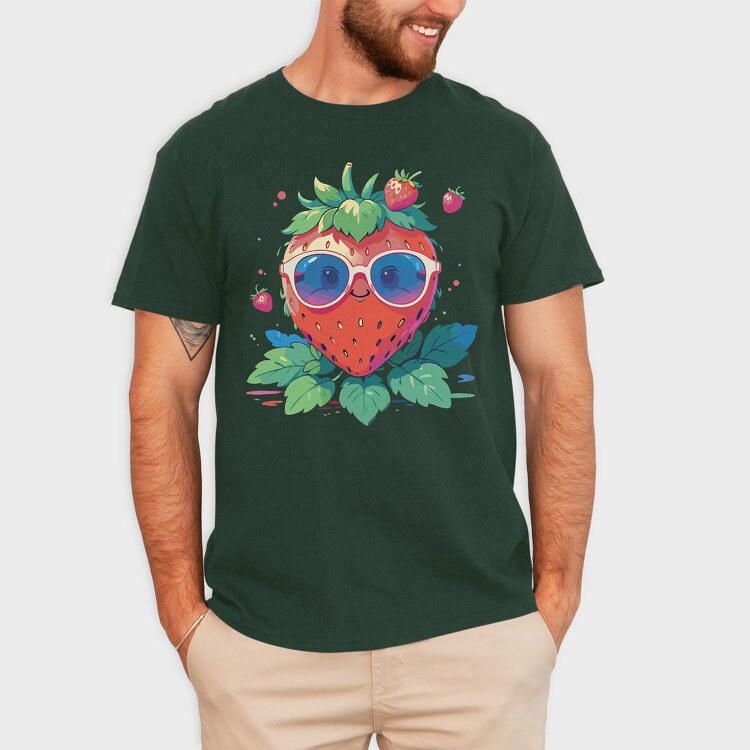 Strawbwerry Sunglasses, Tricou Barbati (Unisex)
