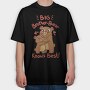 Bear Brothers Cute Animals Big Bear Brother Knows Best, Tricou Oversize Barbati (Unisex)