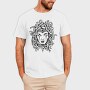 Medusa Head Monochrome, Tricou Barbati (Unisex)