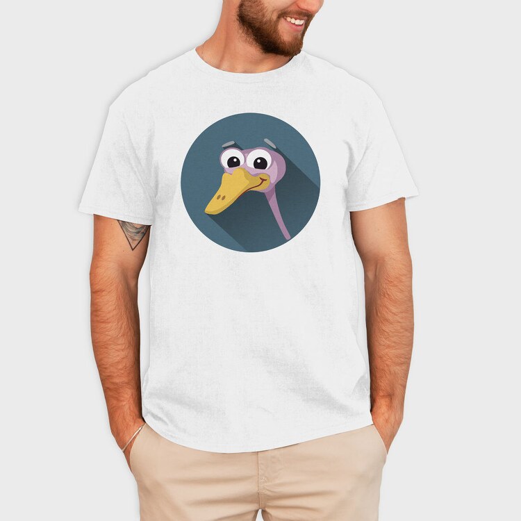 Ducky Smile, Tricou Barbati (Unisex)