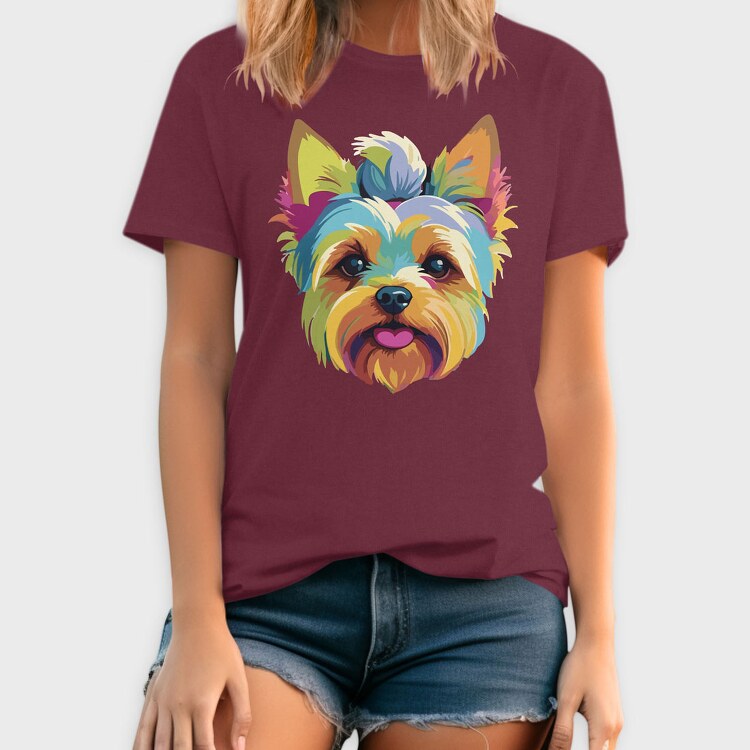 Dog Colorful, Tricou Barbati (Unisex)