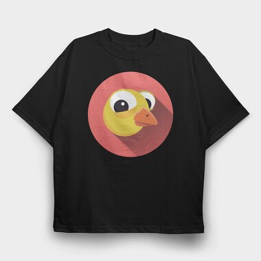 Ducky Vibes, Tricou Oversize Barbati (Unisex)