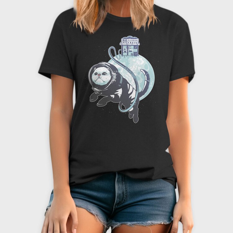 Cat Astronaut Bodega, Tricou Barbati (Unisex)