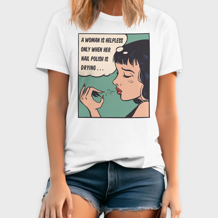 Pop Art Nail Polish, Tricou Barbati (Unisex)