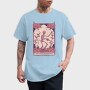 Skeleton Gardener Tarot Card Greenskeeper, Tricou Barbati (Unisex)
