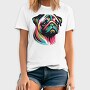 Pop Art Pug Dog, Tricou Barbati (Unisex)