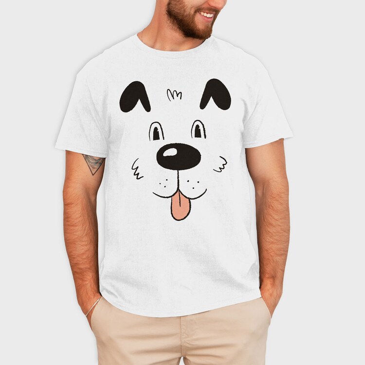 Dog Face, Tricou Barbati (Unisex)