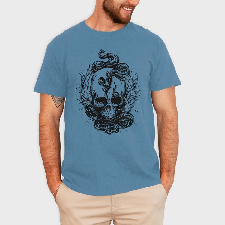 Dark 09, Tricou Barbati (Unisex)