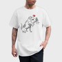 Dog High Five, Tricou Barbati (Unisex)