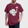 Cute Elephant, Tricou Barbati (Unisex)