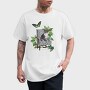 Cat Butterfly, Tricou Barbati (Unisex)