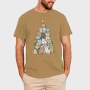 Cat Christmas Tree, Tricou Barbati (Unisex)