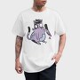 Zombie Cat Knife, Tricou Barbati (Unisex)