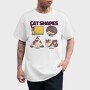 Funny Cat Shapes, Tricou Barbati (Unisex)