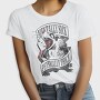 Possum Wild Animal Crazy Badge, Tricou Femei