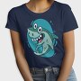 Happy Shark Cartoon, Tricou Femei