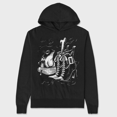 Witch 07, Hanorac Oversize Barbati (Unisex)