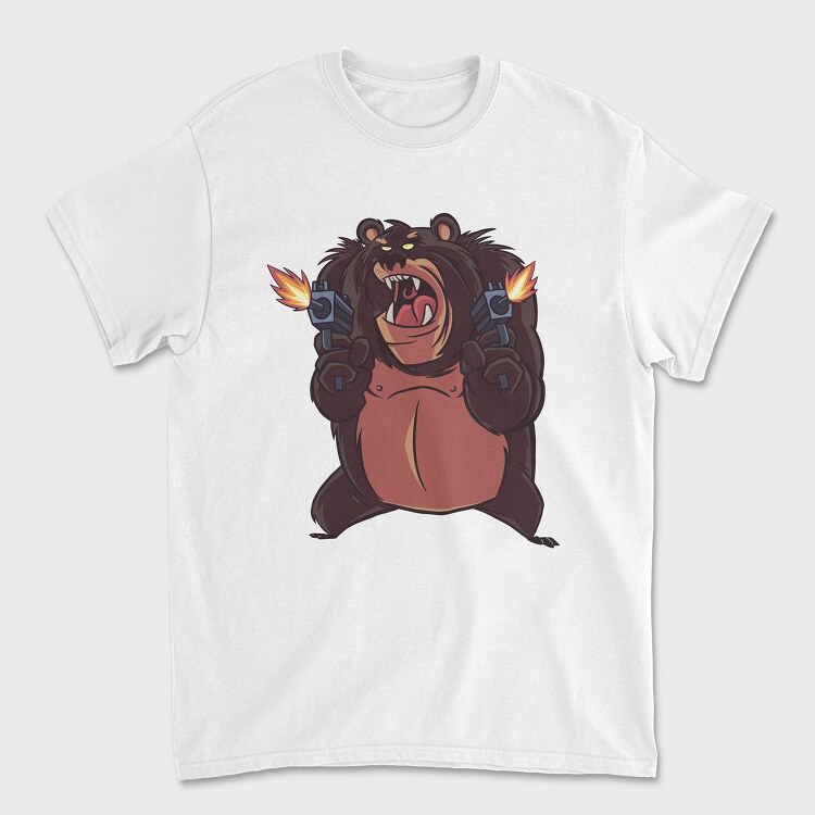 Bear Chuck, Tricou Barbati (Unisex)