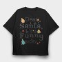 Funny Dear Santa, Tricou Oversize Barbati (Unisex)
