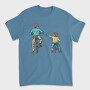 Father And Son Bikes, Tricou Barbati (Unisex)