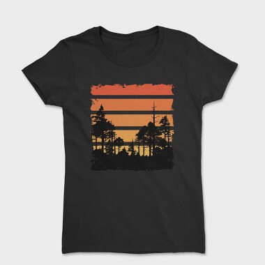 Retrosunset Woods, Tricou Femei