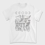 Mushroom Crystals Moon, Tricou Barbati (Unisex)