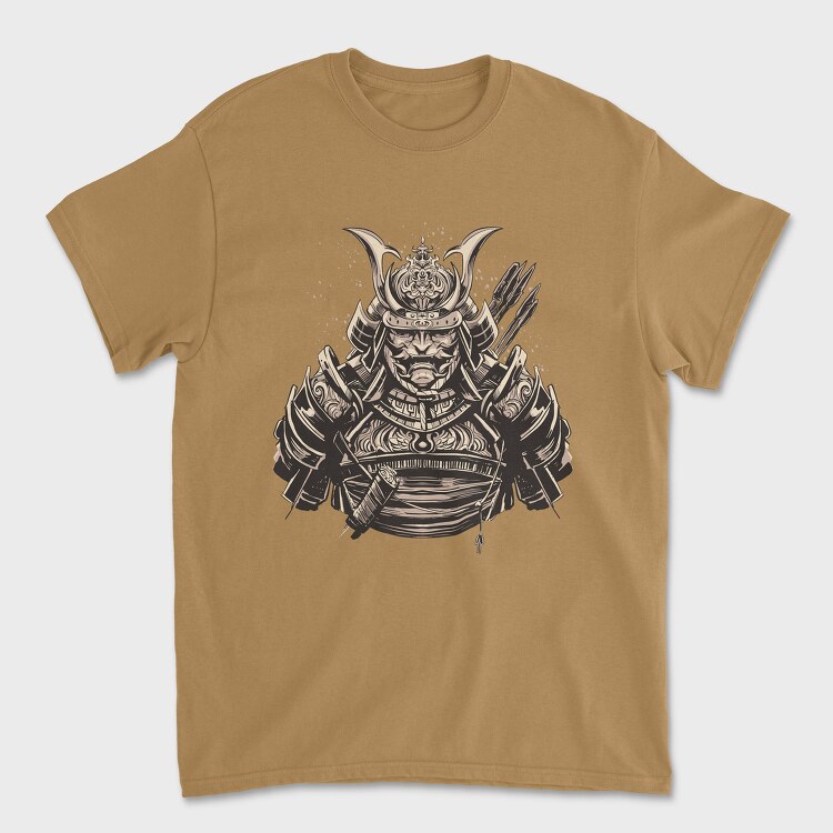 Samurai Warrior Dark, Tricou Barbati (Unisex)