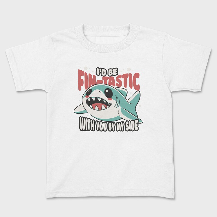 Shark Cute Valentines, Tricou Copii