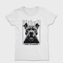 Pitbull Portrait, Tricou Femei