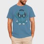 Elephant With Glasses, Tricou Barbati (Unisex)