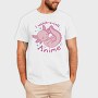 Cute Baby Axolotl Anime I Whatch O Lotl, Tricou Barbati (Unisex)