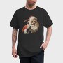 Santa Funny, Tricou Barbati (Unisex)
