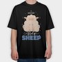 Funny Holy Sheep, Tricou Oversize Barbati (Unisex)