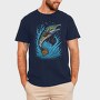 Pike Fish Jump, Tricou Barbati (Unisex)