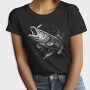 Pike Fish Monochrome, Tricou Femei
