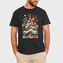 Abstract Christmas Tree Festivity, Tricou Barbati (Unisex)