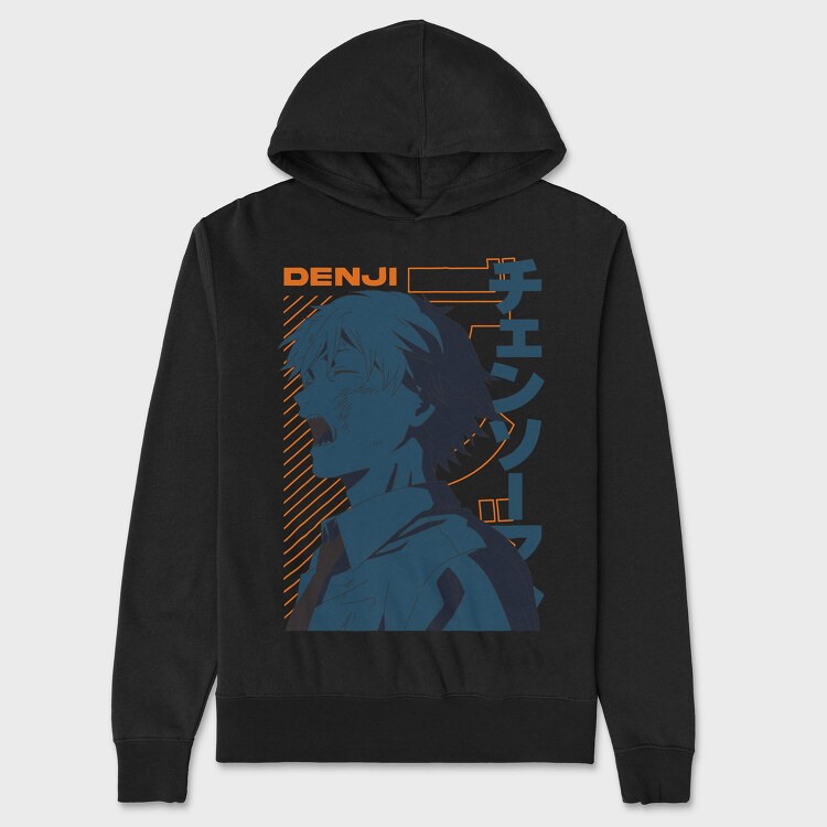 Chainsaw Man 17, Hanorac Oversize Barbati (Unisex)