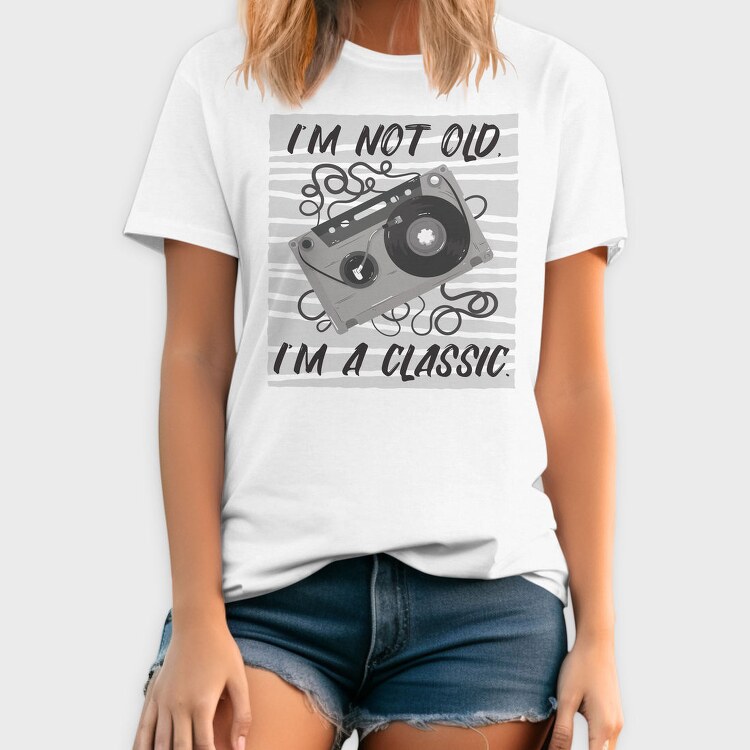 Im A Classic Cassette, Tricou Barbati (Unisex)