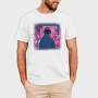 Woman Looking Out Of A Window Dj Party, Tricou Barbati (Unisex)