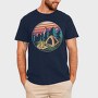 Camping, Tricou Barbati (Unisex)