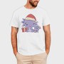 Cute Christmas Axolotl, Tricou Barbati (Unisex)