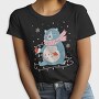 Cute Christmas Bear, Tricou Femei