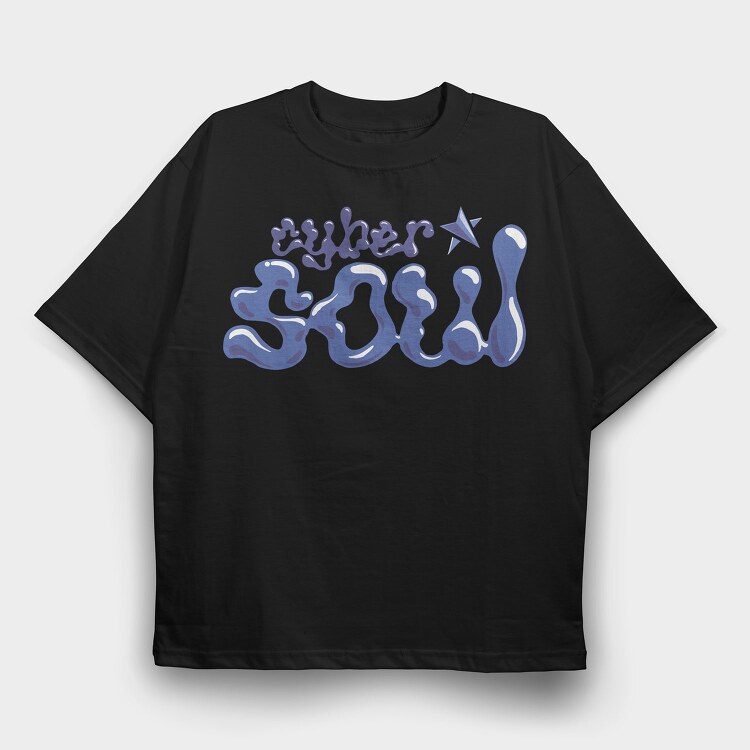 Y3K Cyber Soul, Tricou Oversize Barbati (Unisex)