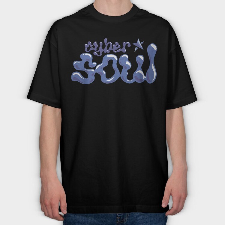 Y3K Cyber Soul, Tricou Oversize Barbati (Unisex)