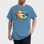 Rainbow Lips, Tricou Barbati (Unisex)