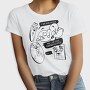 Technology Storage Cloud Usb Joke, Tricou Femei