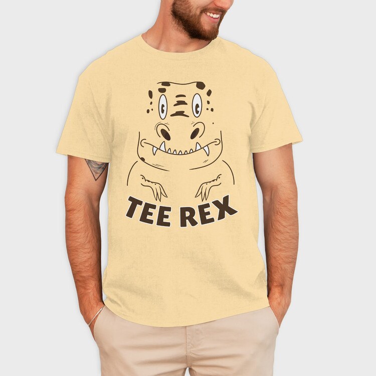 Tee Rex Cute T Rex, Tricou Barbati (Unisex)